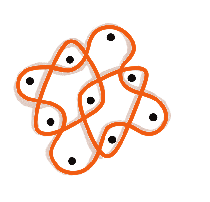 Decorative pretzel